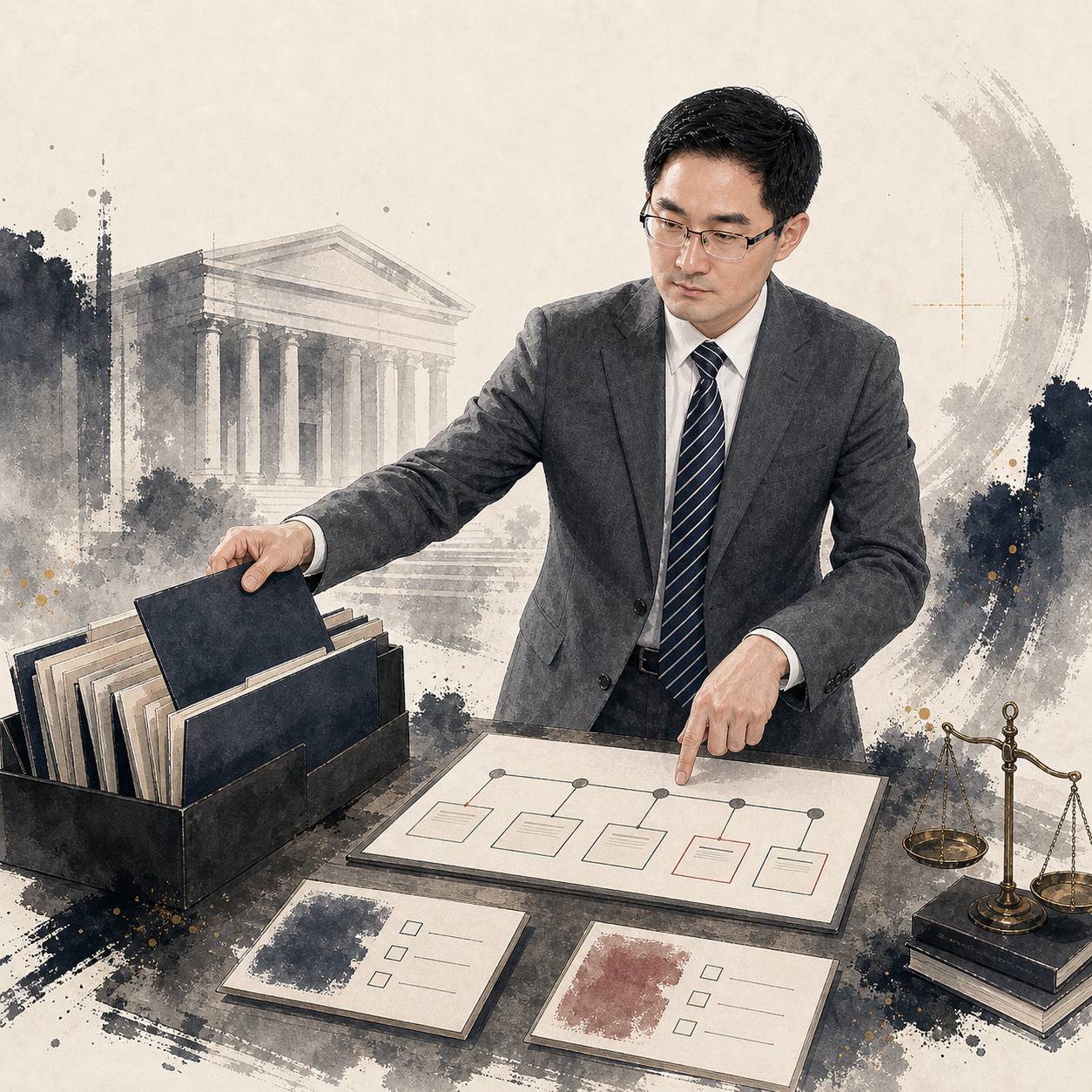 서울 음주운전변호사 상담 준비, 형사재판 양형자료 확인 순서 관련 형사사건 대응 안내 이미지